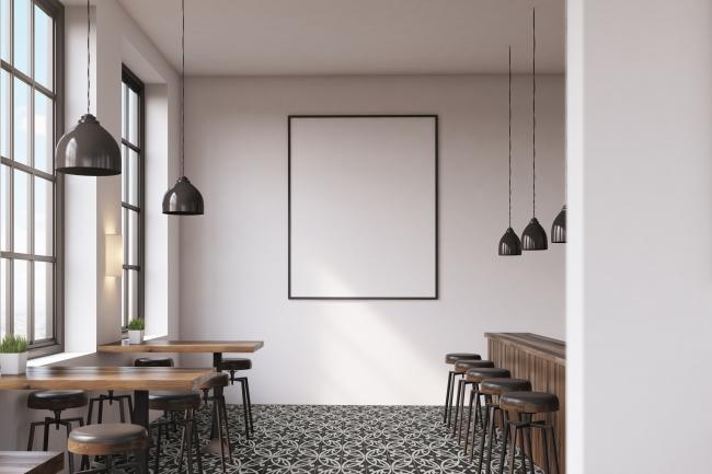 La Madeleine Zelie Noir 20X20