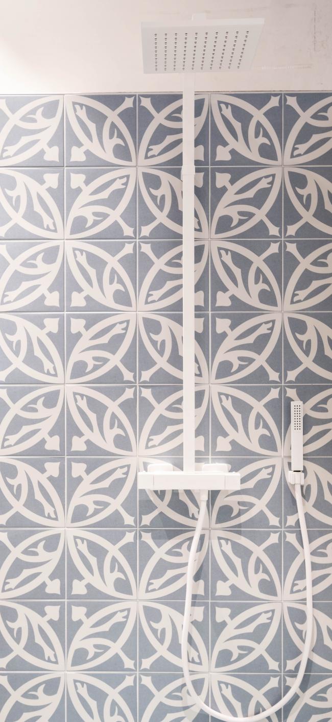 La Madeleine Zelie Bleu 20X20